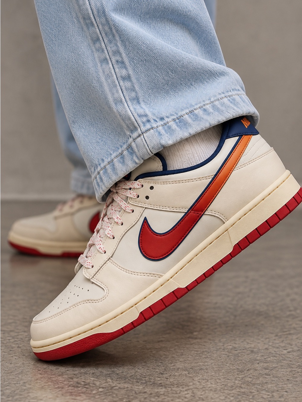 Nike Dunk Low Retro Lettering Y2K Preppy Streetwear Sneakers Men 7.5 NWOB